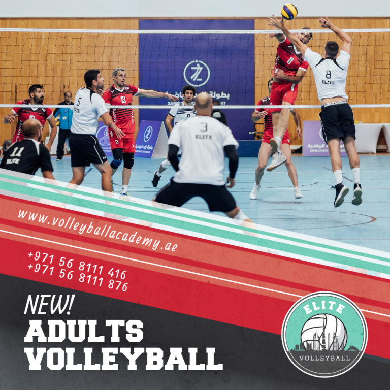 Adult Volleyball Elite Volleyball Academy Dubai