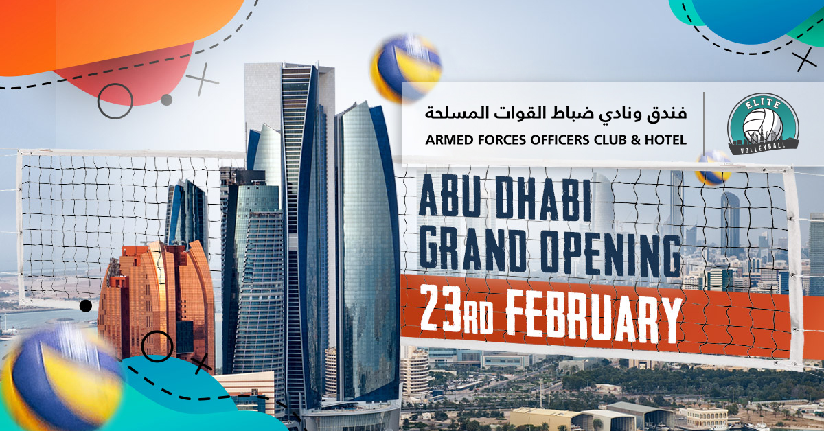 Abu Dhabi Grand Opening Elite Volleyball Academy Dubai