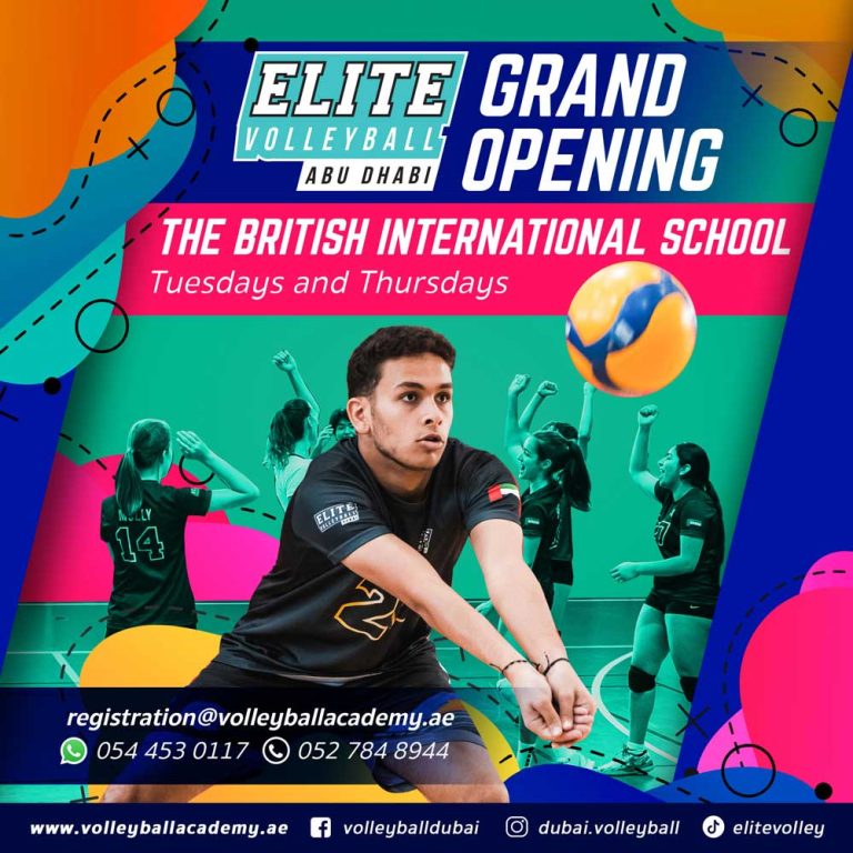 TheBritishInternationalSchoolAbuDhabi Elite Volleyball Academy Dubai